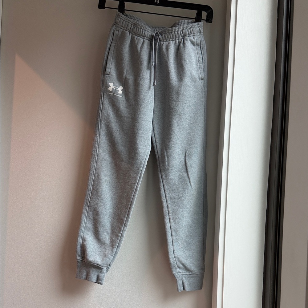 Under Armour Kids Light Gray Sweatpants